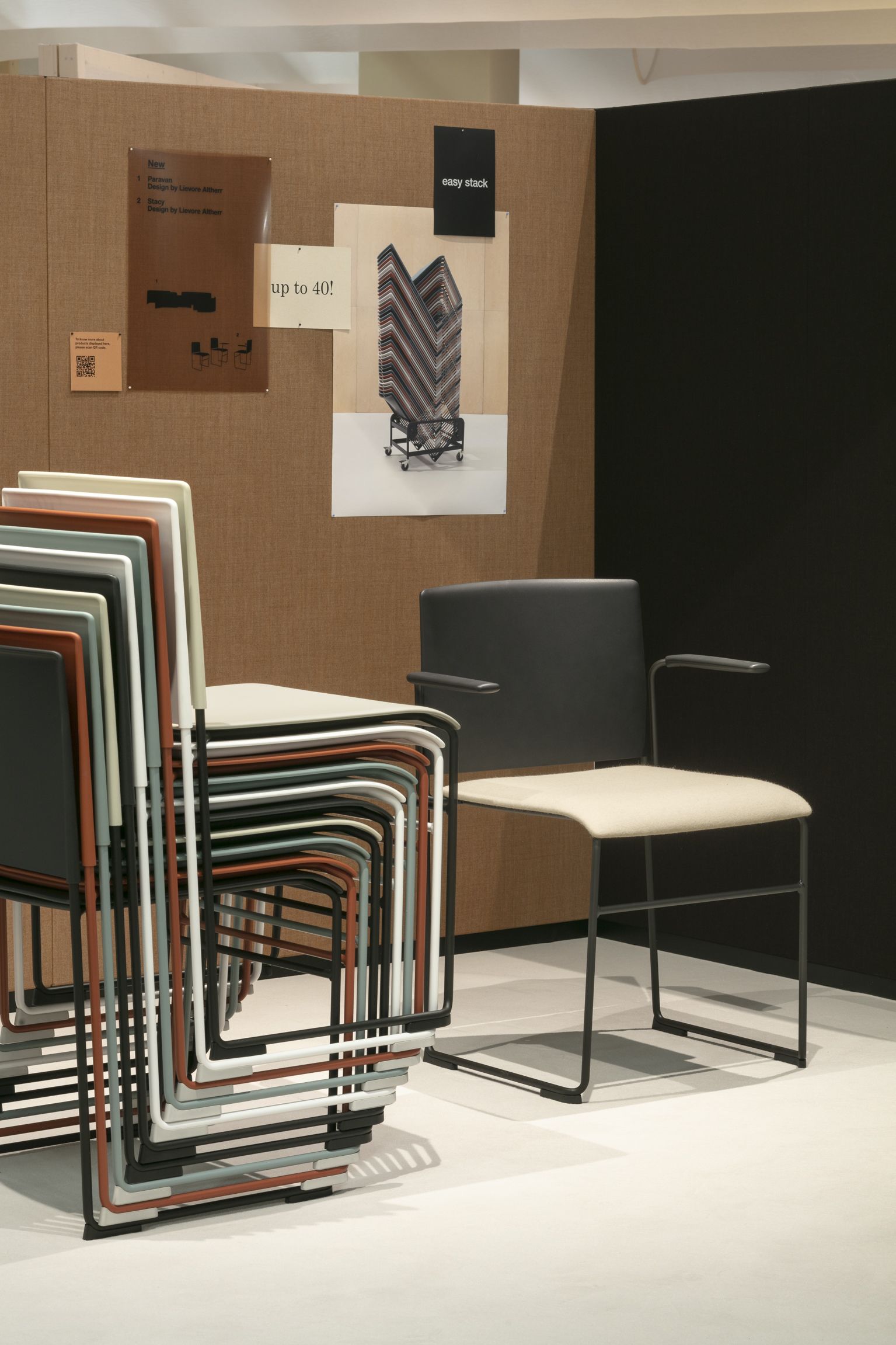 培训家具|布面培训椅|办公家具|设计师家具|斯特西办公椅/培训椅